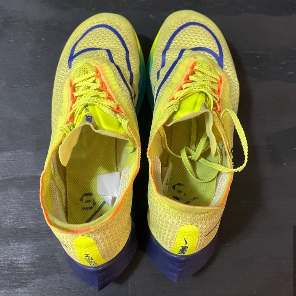 Nike ZoomX Streakfly Men’s Size 7 Fast Pack Volt Running Athletic Shoes - Picture 6 of 8